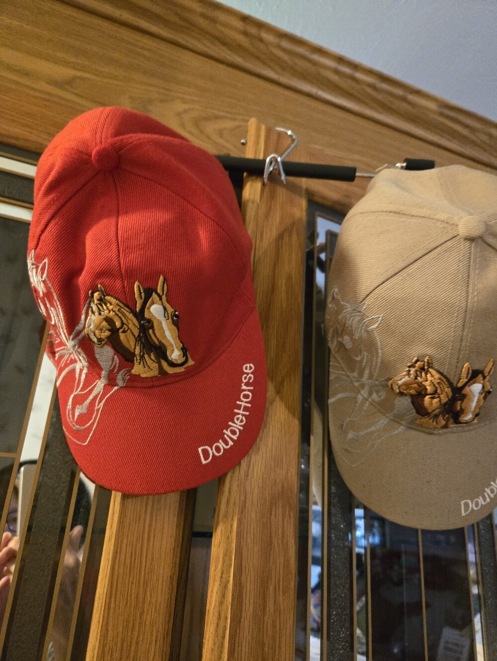 Embroidered Horse Cap - Red 12.00ea Your Color Choice Would Be First Bidder